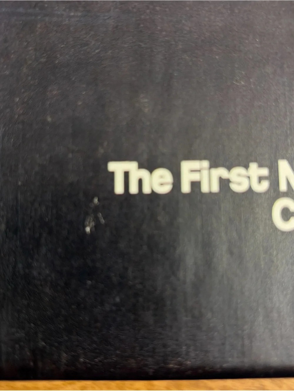 Vintage First National Bank of Chicago Cancelled Check Box Skyline Organizer